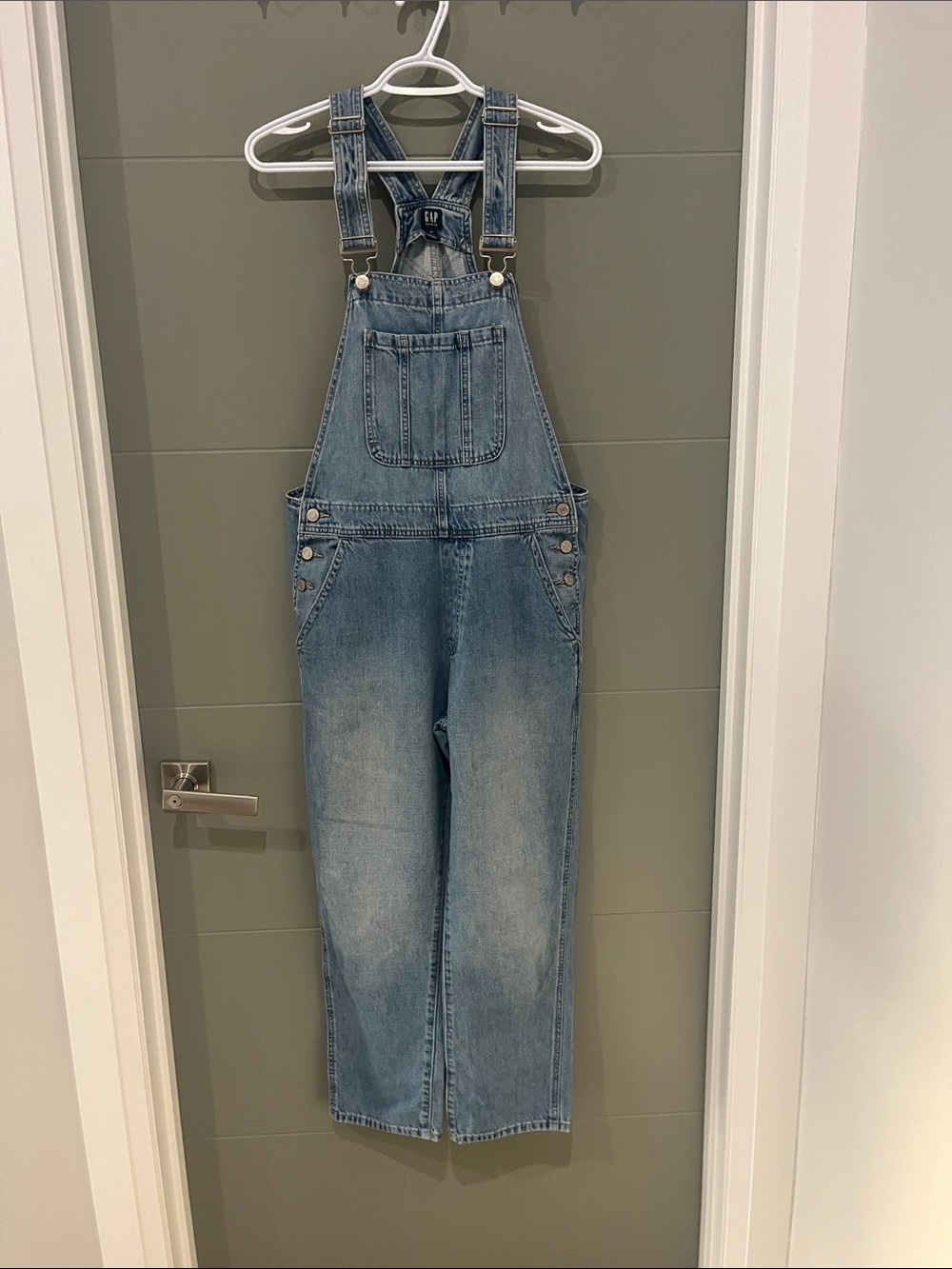 GAP medium Blue Denim Women's Overalls Sz Small